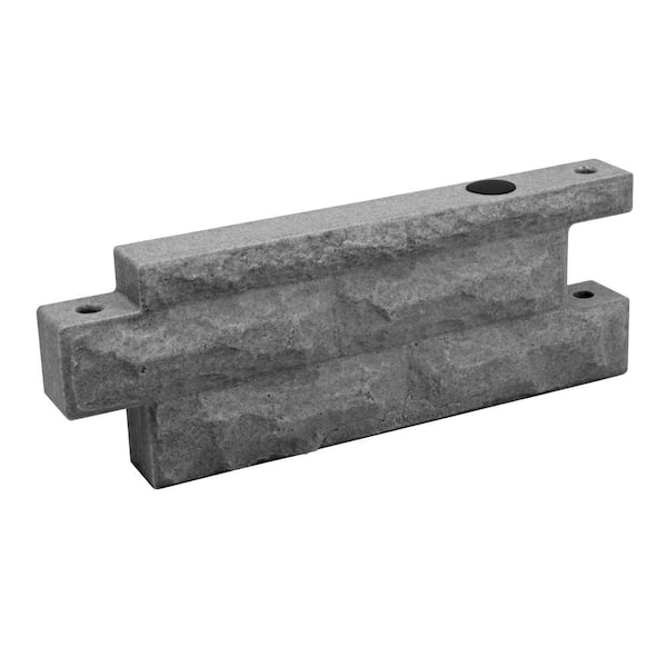 Garden Wizard 2 ft. 1.33 cu. Landscape Border Wall in Dark Granite