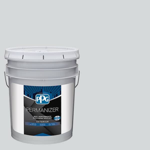 PERMANIZER 5 gal. PPG0993-1 Peregrine Satin Exterior Paint