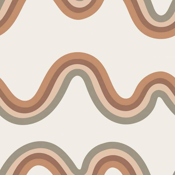 NuWallpaper Beverly Slopes Blue Peel and Stick Wallpaper Sample