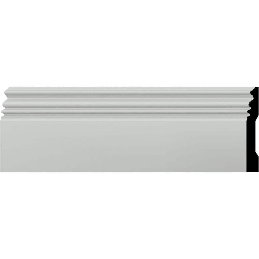 SAMPLE - 3/4 in. x 5 in. x 12 in. Urethane Classic Baseboard Moulding price history on PriceWatchPro