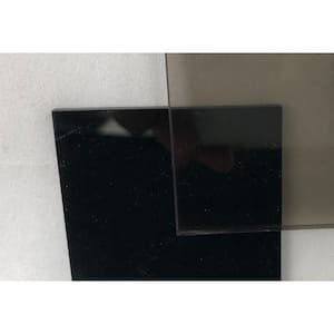 48 in. x 96 in. x 0.125 in. Thick Acrylic Bronze Transparent Sheet