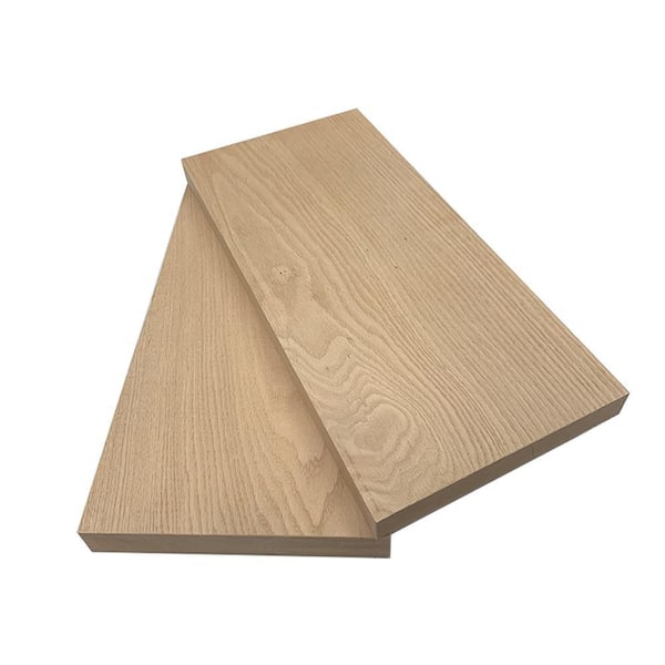 Swaner Hardwood 1 in. x 12 in. x 8 ft. Red Oak S4S Board (2-Pack)  OL04110896OR - The Home Depot