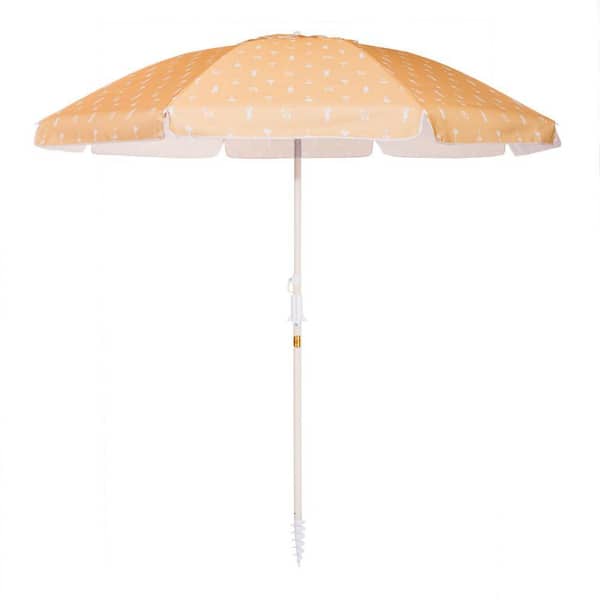 cheap white patio umbrella Safavieh Venice Single Scallop Outdoor Umbrella