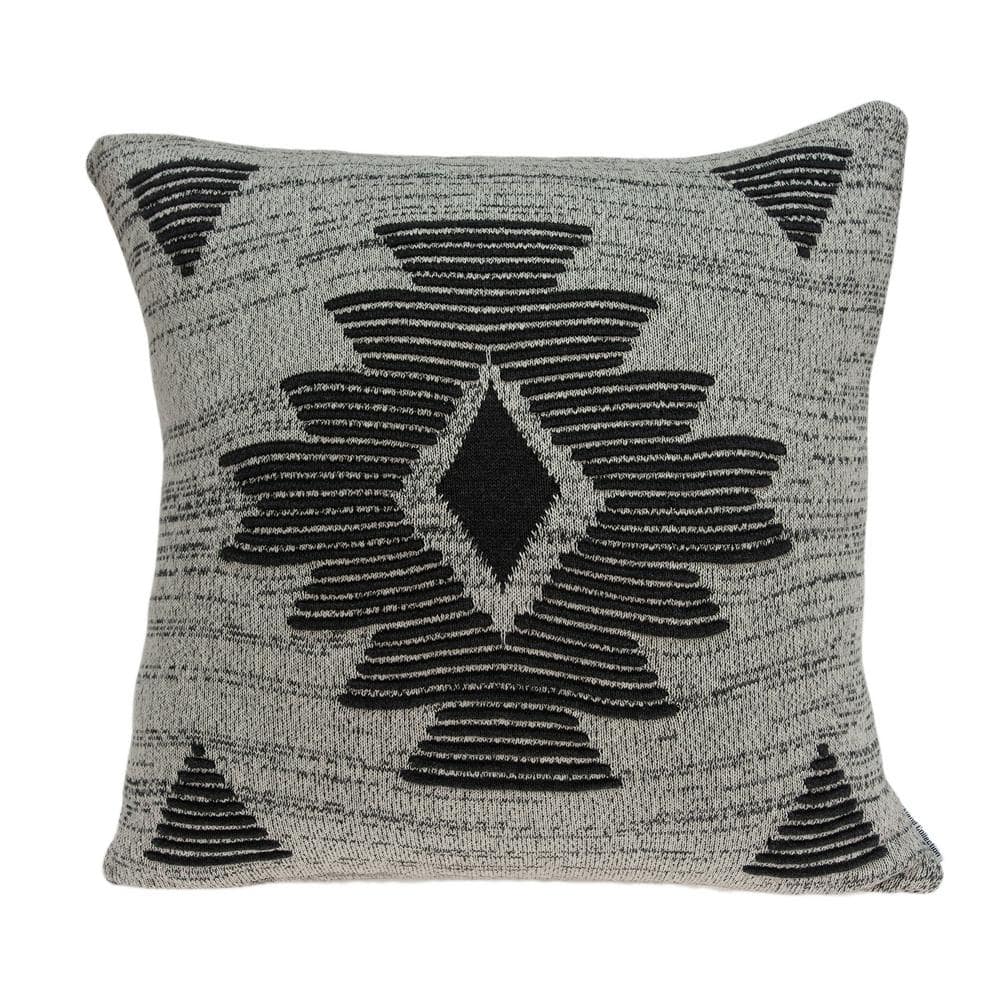 Shosa Southwest Grey Throw Pillow
