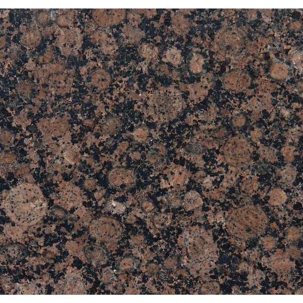 MSI Baltic Brown 18 in. x 18 in. Polished Granite Floor and Wall Tile (13.5 sq. ft. / case)