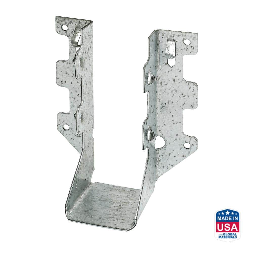 Simpson Strong-Tie LUS ZMAX Galvanized Face-Mount Joist Hanger for 2x6  Nominal Lumber LUS26Z - The Home Depot