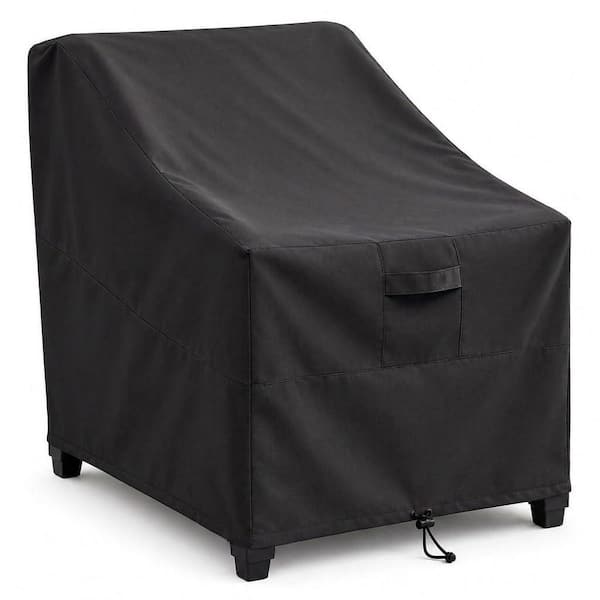 KHOMO GEAR Black Outdoor Patio Furniture Chair Cover GER-1139