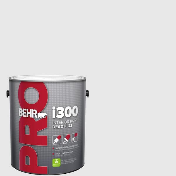 BEHR PRO 1 gal. #PR-W09 Nimbus Cloud Dead Flat Interior Paint