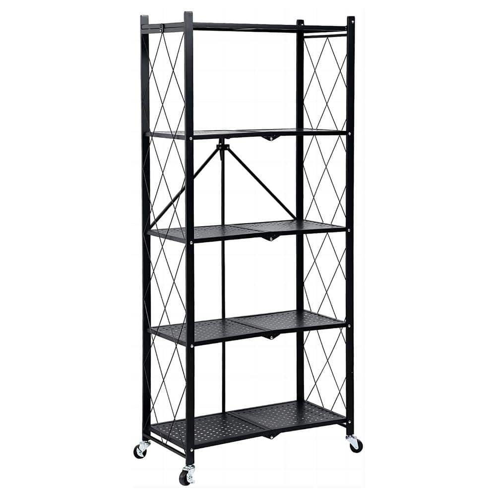 Reviews for Tileon 5Tier Heavy Duty, Foldable Metal Rack Storage