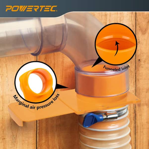6 in. Blast Gate for Dust Collector and Dust Collection Fittings (4-Pack)