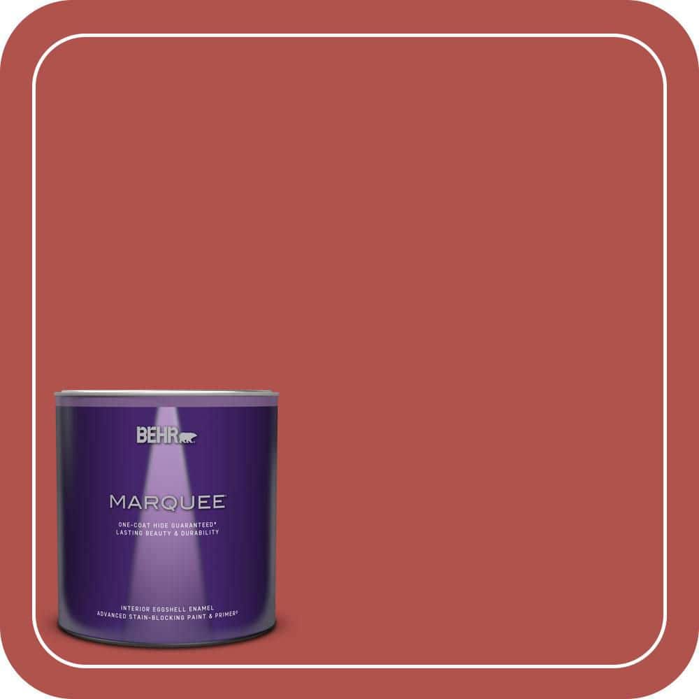 1 qt. #BIC-48 Fortune Red Eggshell Enamel Interior Paint & Primer product image for price tracking