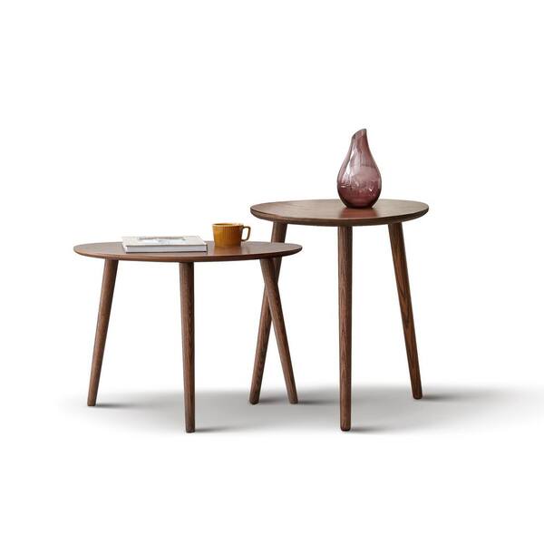 Tatayosi Center Table Low Table Pebble Shaped Natural Wooden Tatayosi Center Table Low Table Pebble Shaped Natural Wooden