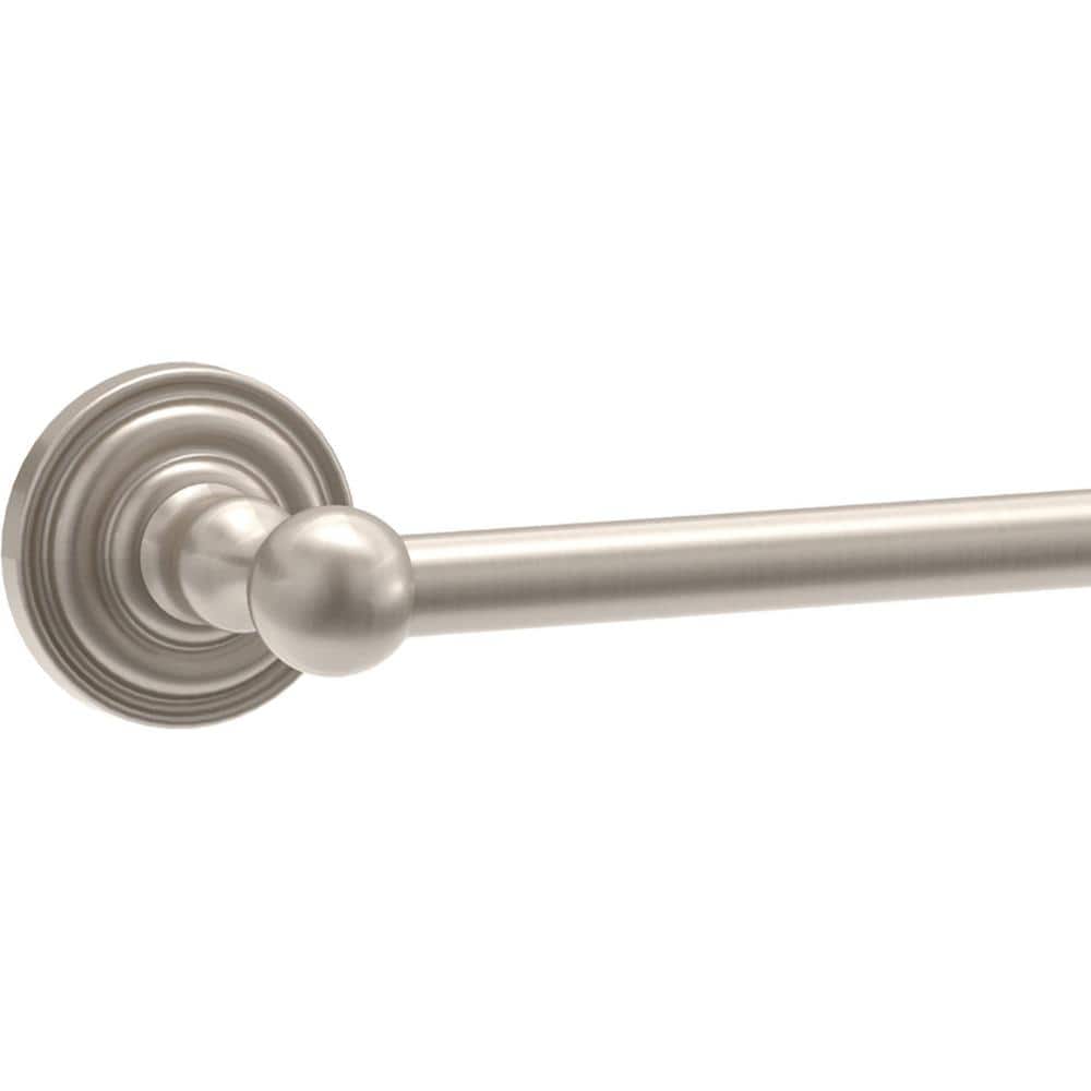 Brushed Nickel 18" Wall Mounted Towel Bar