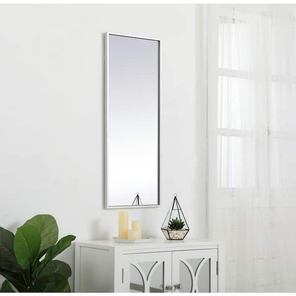 Silver Geometric Mirror – DecorLUXE Furniture