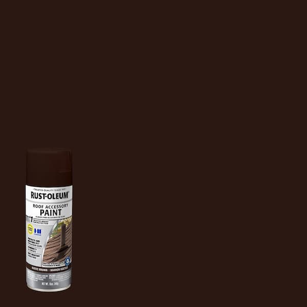 Rust-Oleum Stops Rust 12 oz. Rustic Slate Roof Accessory Spray Paint (6-Pack)