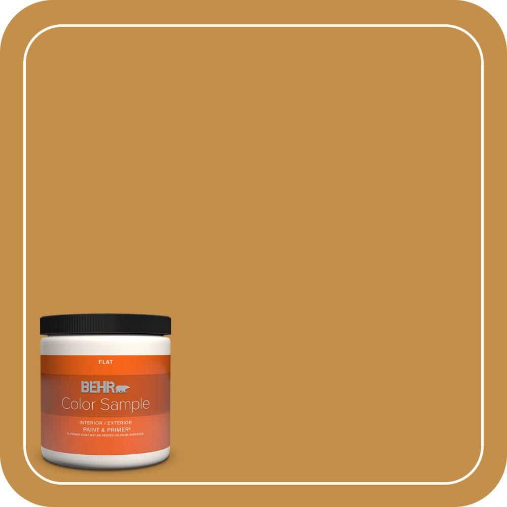 8 oz. #310D-6 Light Copper Flat Interior/Exterior Paint & Primer Color Sample price history on PriceWatchPro