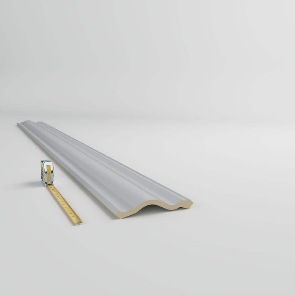 Nancy Gray Polyurethane Crown Moulding 96-inch