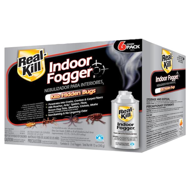 Real-Kill Indoor Fogger Insect Killer Aerosol (6-Count)