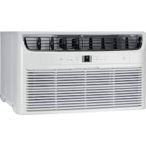 10000 BTU 230-Volts Through the Wall Air Conditioner Cools 450 Sq. Ft. with Heater with Remote in White