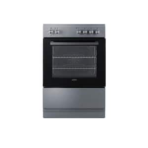 24 in. 4 Element Slide-in Electric Range with Convection in Stainless Steel