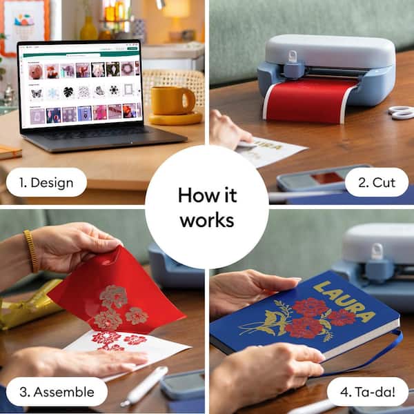 Cricut Joy 2 Smart Cutting Machine Bundle with Rainbow Smart Vinyl