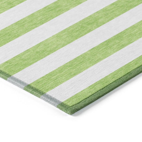 Chantille ACN528 Lime 9 ft. x 12 ft. Machine Washable Indoor/Outdoor Geometric Area Rug
