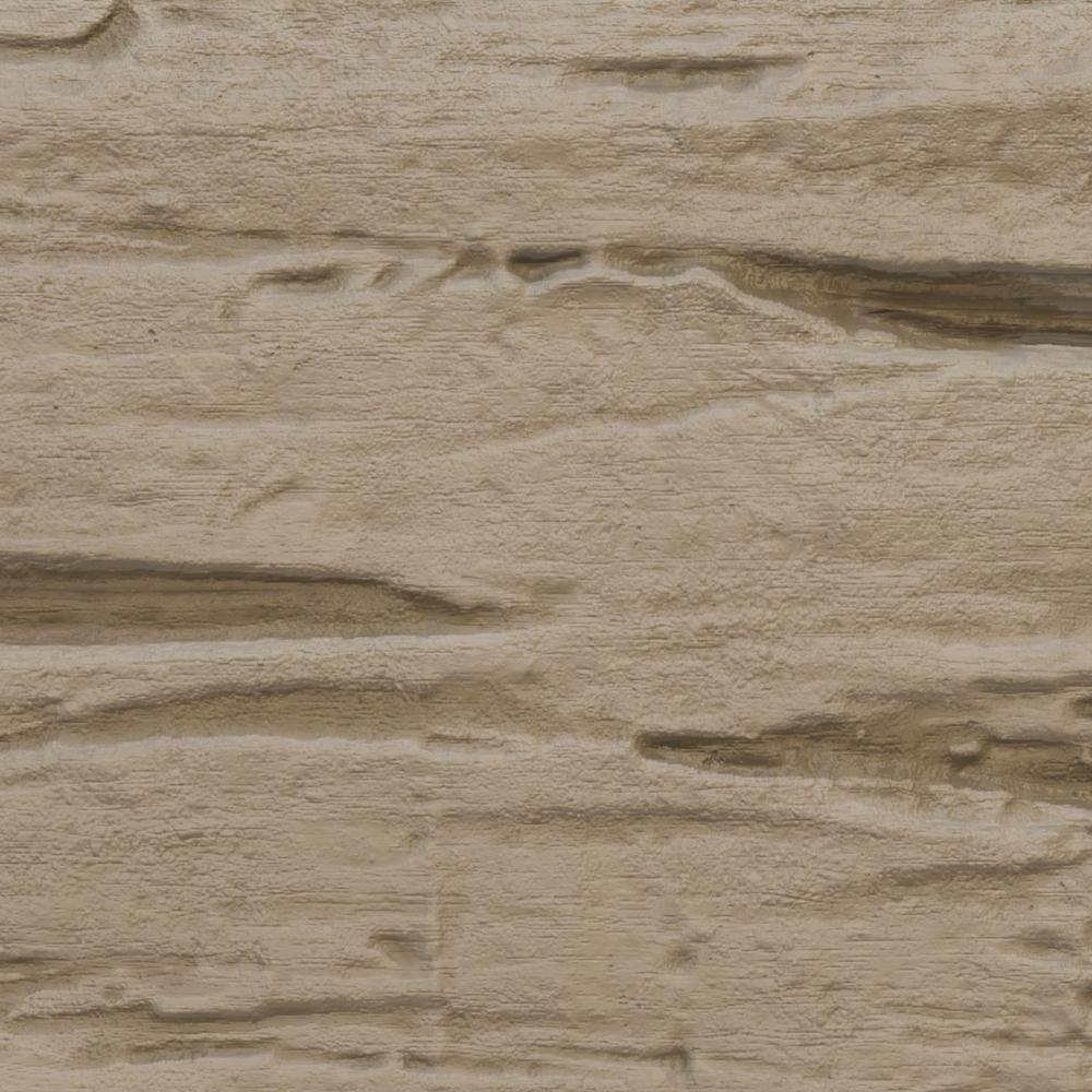 Champagne Mist Hand Hewn Faux Wood Ceiling Beam, 8' Length