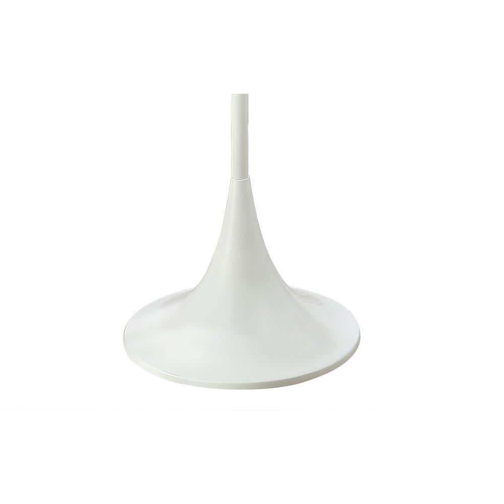 Joyce 69.5" White Metal LED Arc Floor Lamp