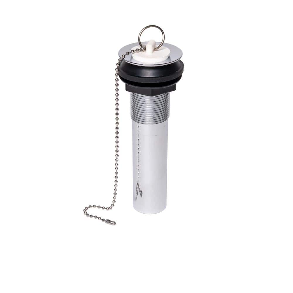 1-1/4 in. x 10 in. Chrome-Plated Plastic Tailpiece with Sink Drain Stopper and Overflow Plug price history on PriceWatchPro