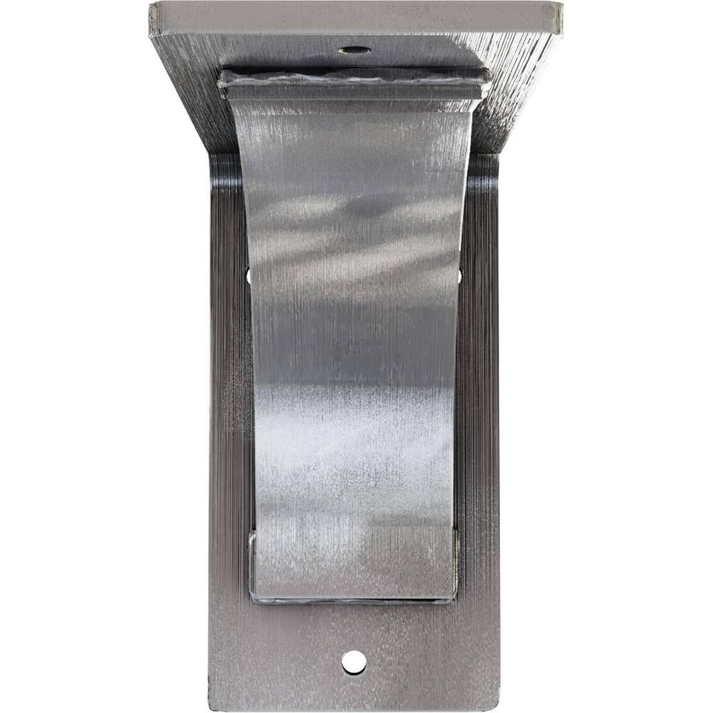 Unfinished Steel 6" Bracket for Shelves and Countertops