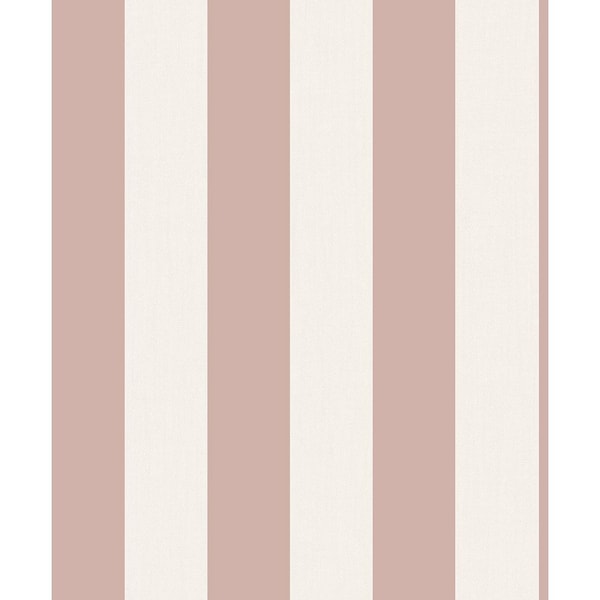 Tavish Pink Stripe Non-Pasted Wallpaper Sample