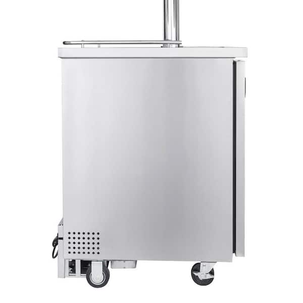 Commercial Grade 3 Tap Home Brew Beer Keg Dispenser with Homebrew Dispense Kit