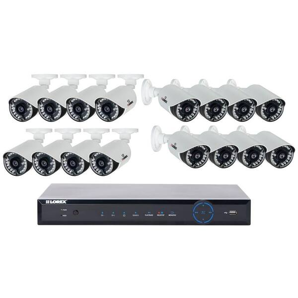 Lorex 16-Channel 960H Surveillance System with 2TB HDD and (16) 700 TVL Cameras