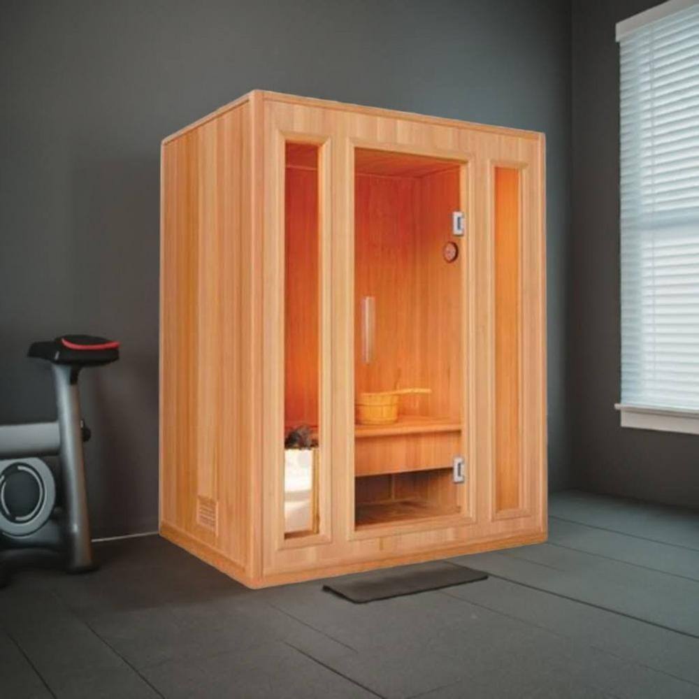 Southport 3-Person Canadian Hemlock Traditional Sauna