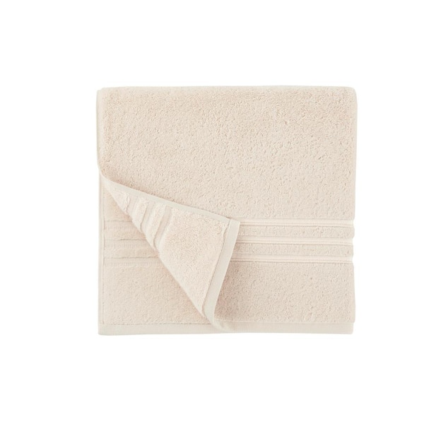 Home Decorators Collection Turkish Cotton Ultra Soft Almond Biscotti Ivory Bath Towel
