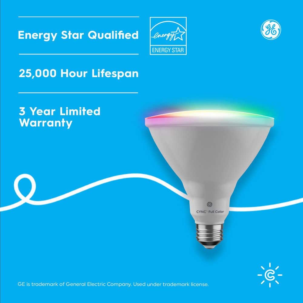 Smart Color Changing Outdoor LED Floodlight Bulb with Voice Control