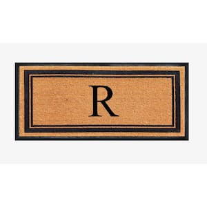 Mohawk Home Monogram Letter Door Mat Initial R 2' x 3' Personalized Doormat  Outdoor Non Slip Recycled Rubber - Yahoo Shopping