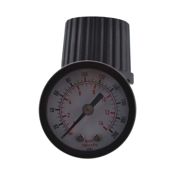 Air Filter Regulator Compressor 1/4 Inch Pressure Gauge-with Pressure Gauge ED 