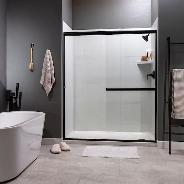 Dusty Pearl 14.8 in. W x 25.6 in. L Waterproof Adhesive No Grout Vinyl Wall Tile (21 sq. ft./case)