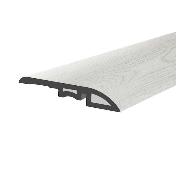 Lucida Surfaces Gluecore Whitewood 1-3/4 in. W x 47-1/4 in. L x 0.27 in. T Vinyl Reducer Molding Trim
