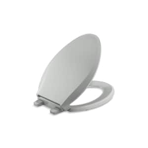 Cachet Elongated Closed Front Toilet Seat in Ice Grey