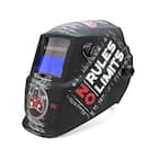Auto-Darkening Welding Helmet with Variable Shade Lens No. 7-13 (1.73 x 3.82 in. Viewing Area) No Rules No Limits Design
