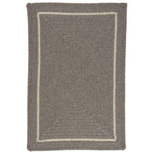 Natural Grey 10 ft. x 13 ft. Rectangle Braided Area Rug