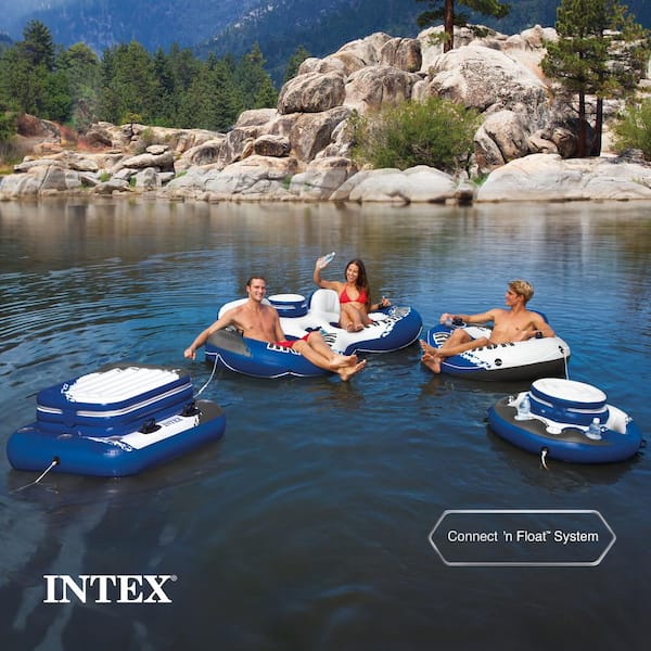 Intex 58821EP Inflatable Mega Chill II 72 Can popular Beverage Cooler Float With Lid