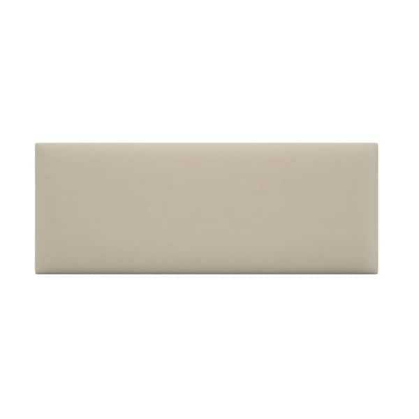 VANT Micro Suede Neutral Sand Queen-Full Upholstered Headboards/Accent Wall Panels