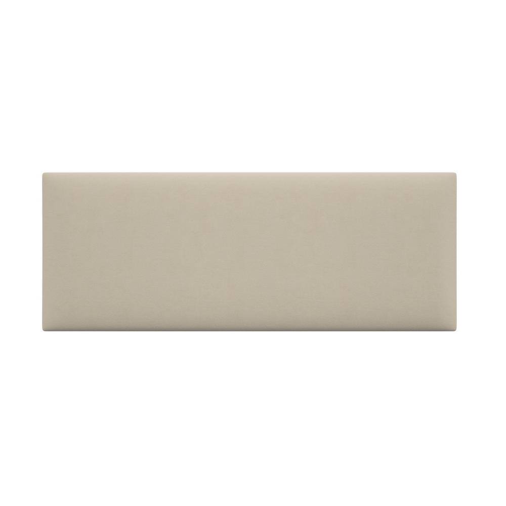 Micro Suede Neutral Sand Twin-King Upholstered Headboards/Accent Wall Panels price history on PriceWatchPro