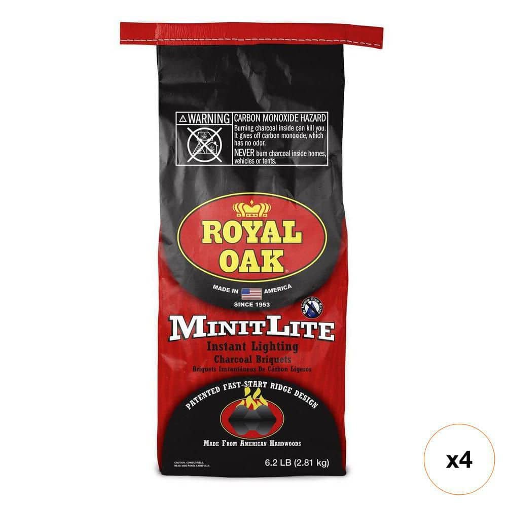 炭焼チャコール Royal Oak Minit Lite 6.2 lb. Instant Charcoal Briquets 800002821