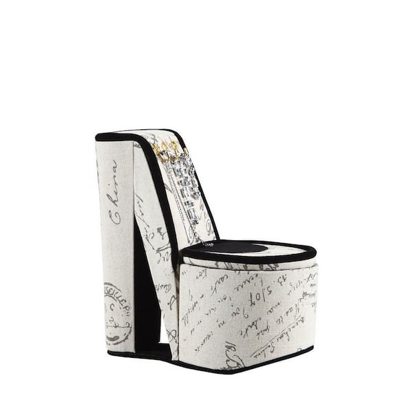 Unbranded Stunning Design High Heel 9 in. Multicolor PU Display Jewelry Box