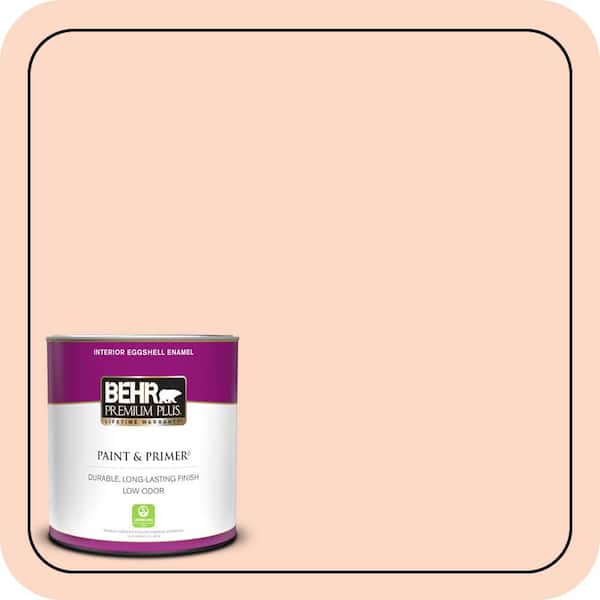 BEHR PREMIUM PLUS 1 qt. #240C-2 Heavenly Song Eggshell Enamel Low Odor Interior Paint & Primer