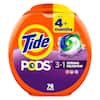 Tide 3 in 1 Spring Meadow Scent Laundry Detergent Pods, 76-Count
